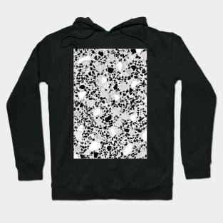 Real Terrazzo Stone Marble Concrete Mix Pattern Hoodie